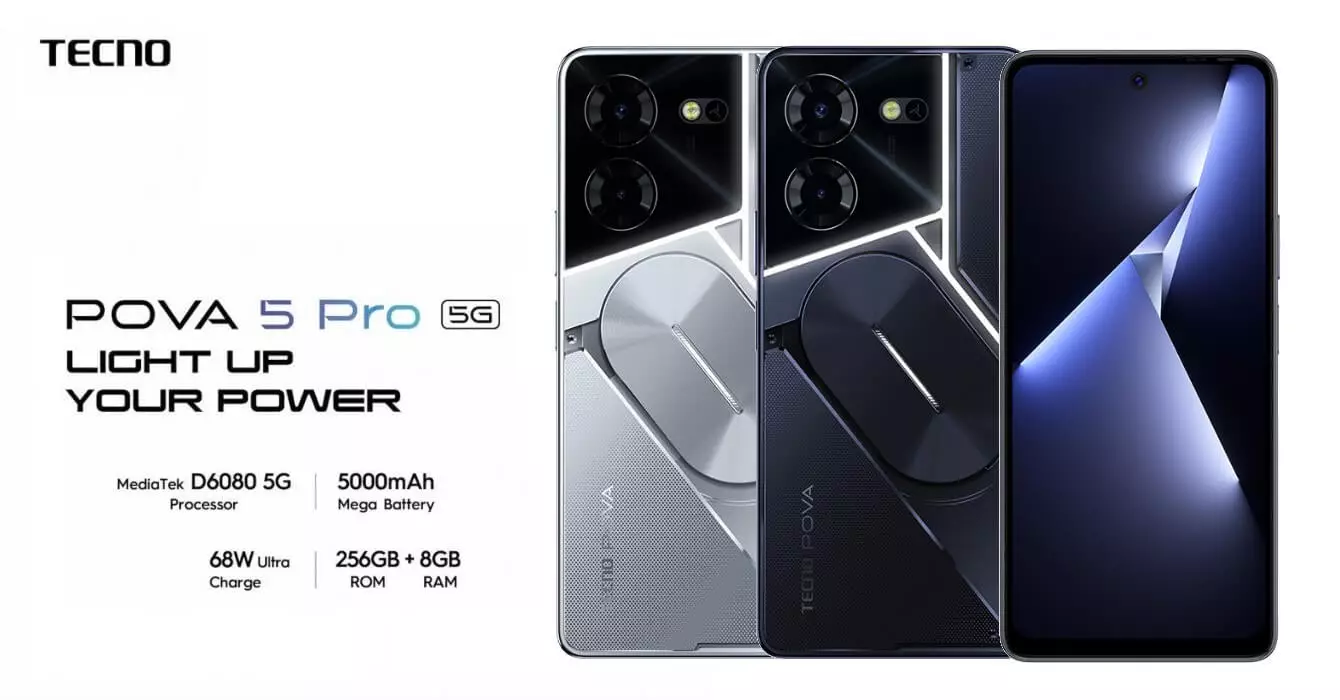 Tecno Pova 5 Pro 5G launch id.