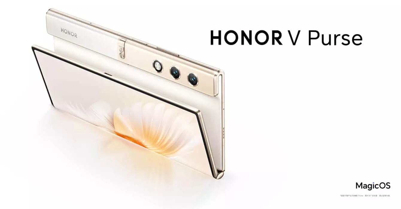 Honor V Purse Outward Folding Phone With 8.6mm Thickness Launched
