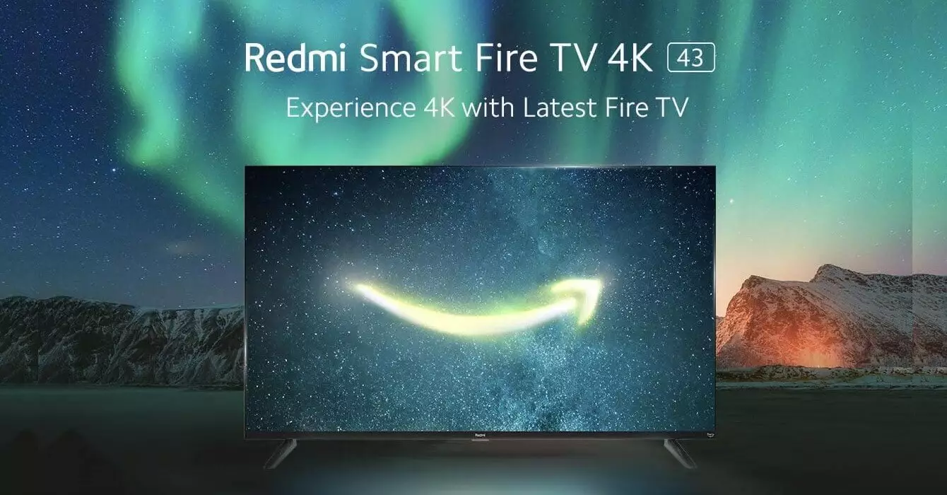 Redmi Smart Fire TV 4k 43 launch India.