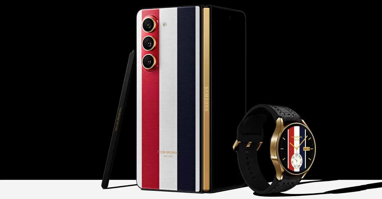 Samsung Galaxy Z Fold5 and Galaxy Watch6 Thom Browne Edition launch.