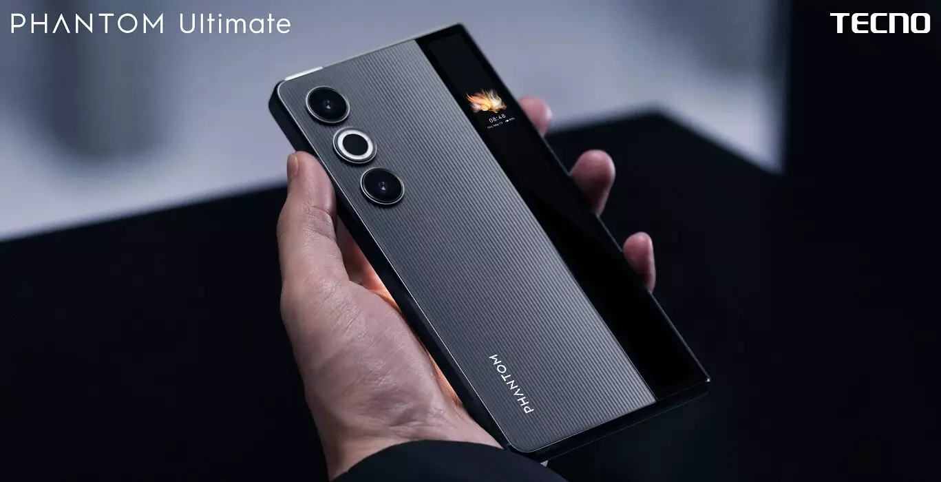 Tecno Phantom Ultimate Rollable Concept phone 1.