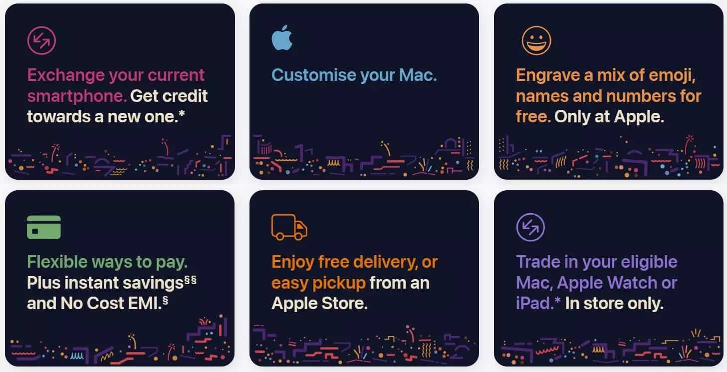 Apple Diwali exchange delivery.