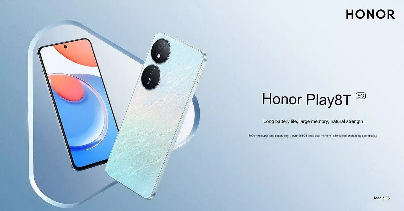 Honor Play 8T launched cn.