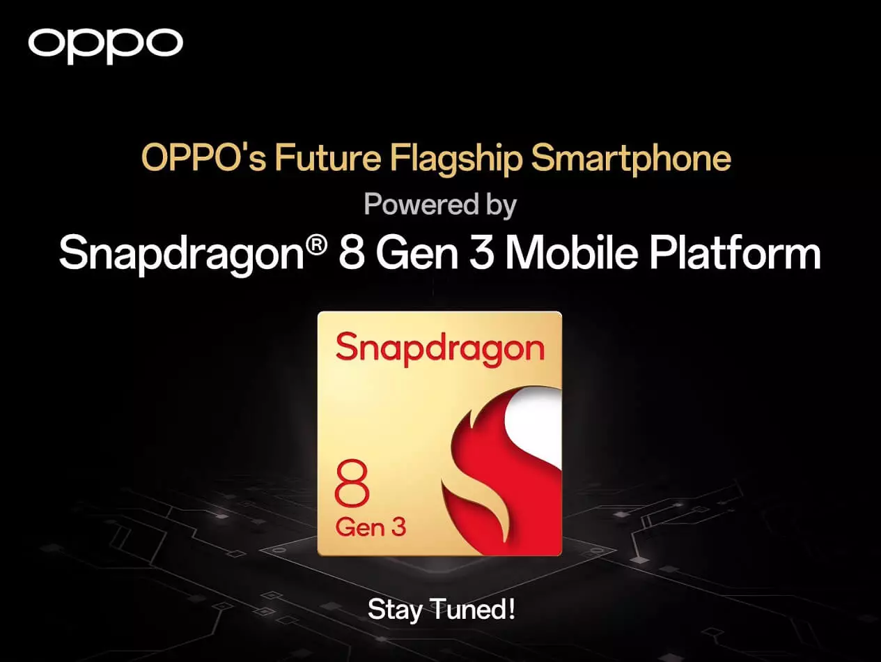 OPPO FInd X7 Pro Snapdragon 8 Gen 3 teaser.