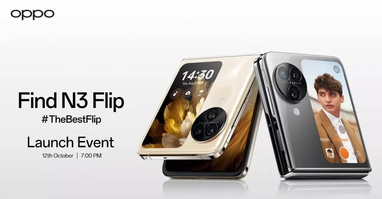 OPPO Find N3 Flip launch date India.