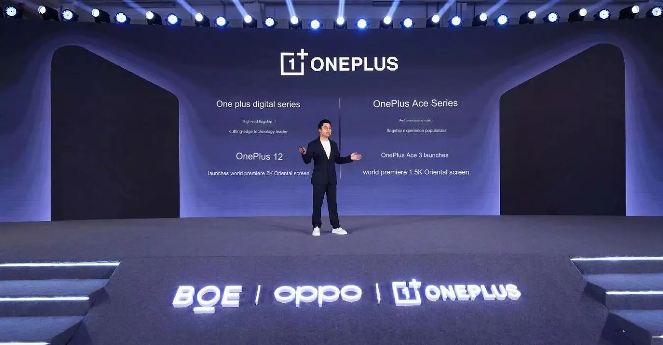 OnePlus BOE X1 screen OnePlus 12 OnePlus Ace 3.