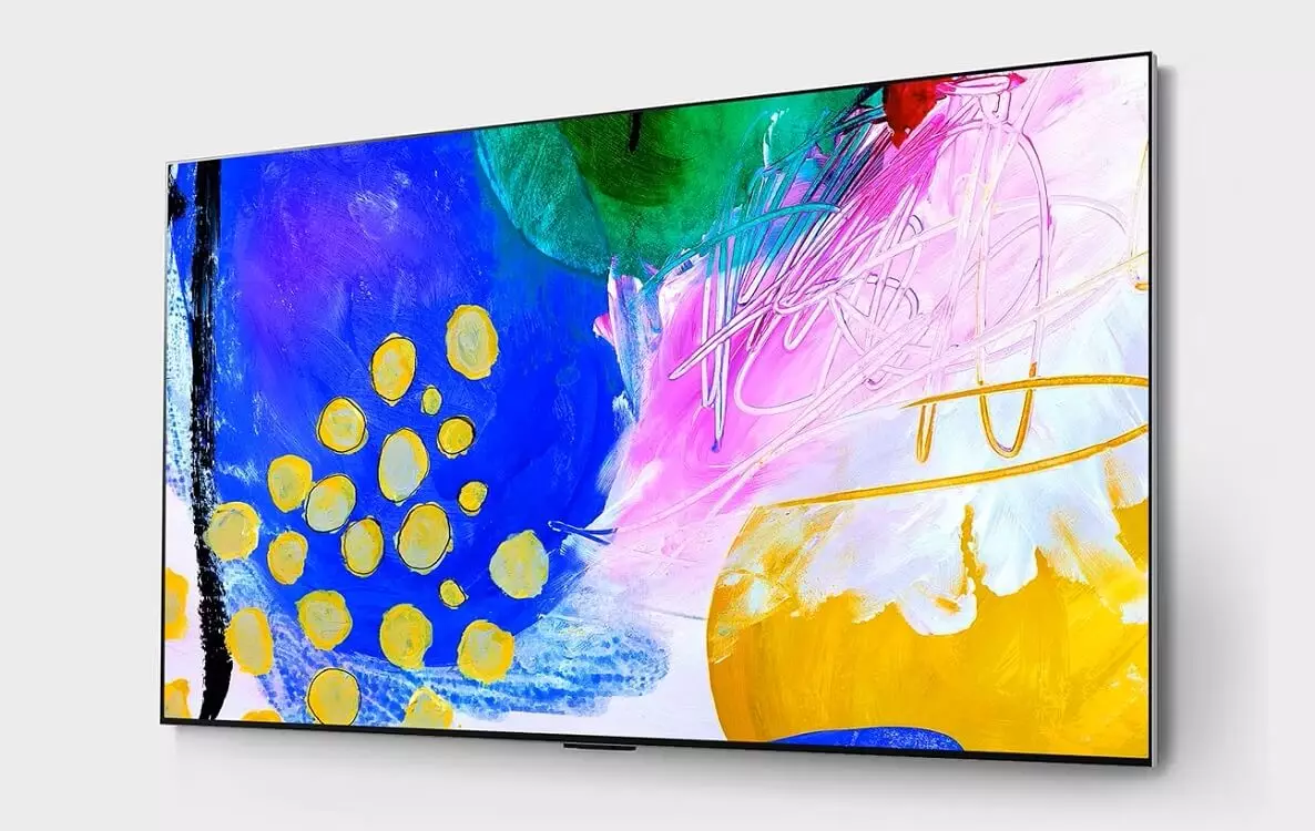 LG G2 OLED evo 97 inch TV design.