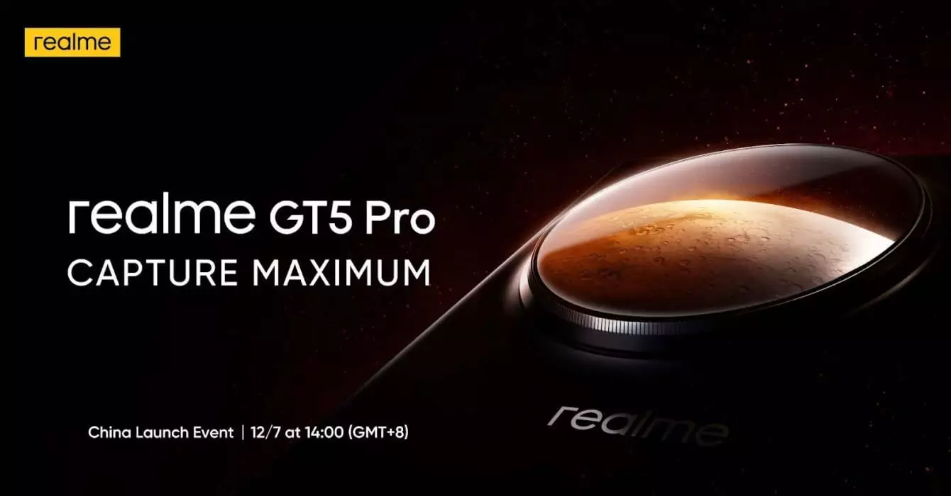 Realme GT5 Pro launch date cn.