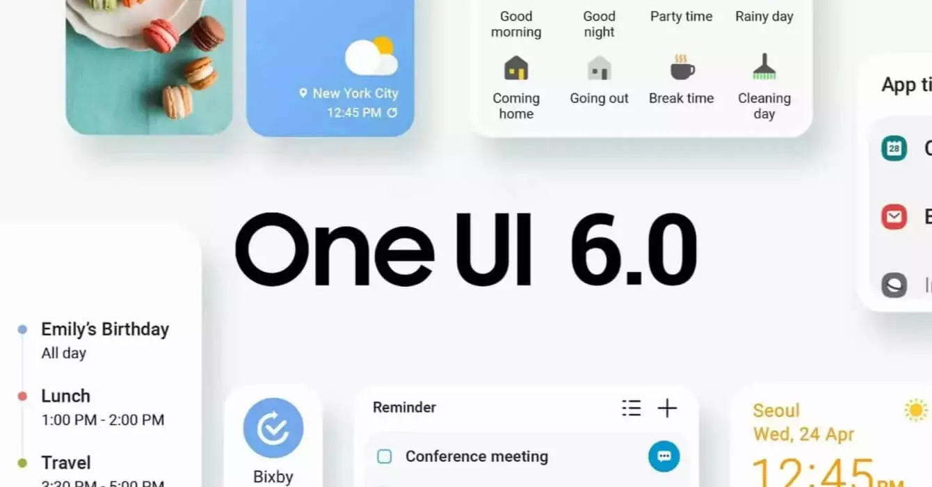 Samsung One UI 6 Android 14 update release.