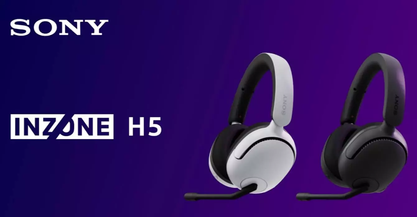 Sony INZONE H5 headphone launch India.