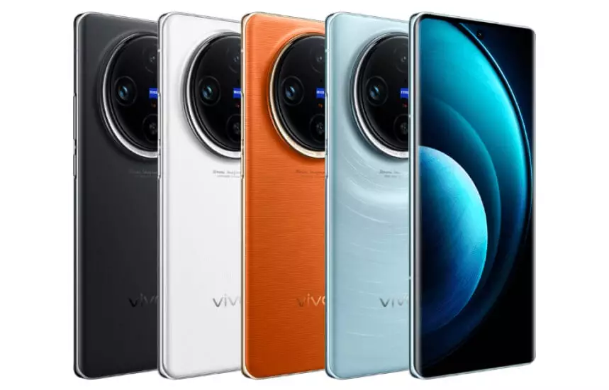 Vivo X100 and Vivo X100 Pro colors.
