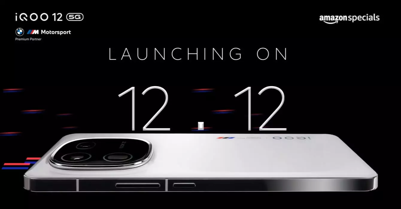 iQOO 12 launch date India teaser.