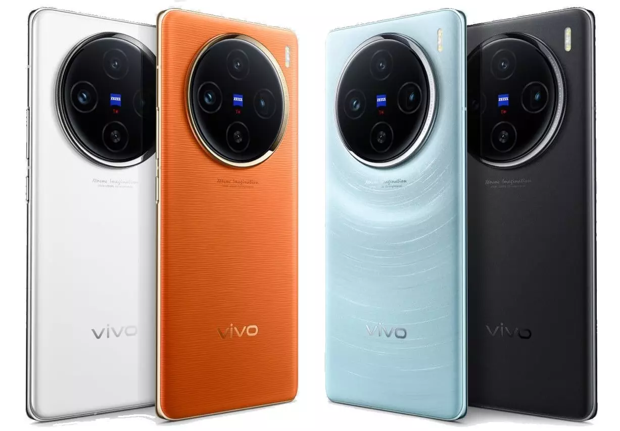 vivo X100 series colors.