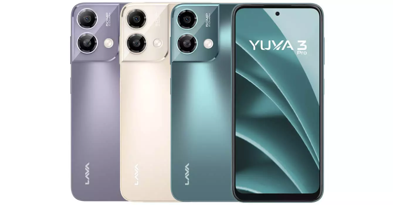 Lava Yuva 3 Pro launch India.