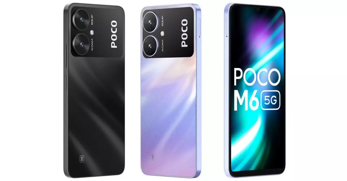 POCO M6 5G launch India.