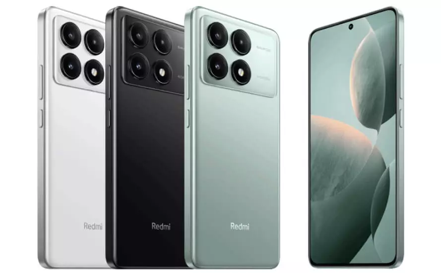 Redmi K70E colors.