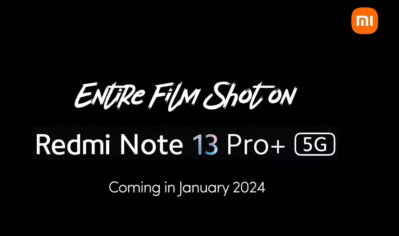Redmi Note 13 Pro plus launch date India teaser.