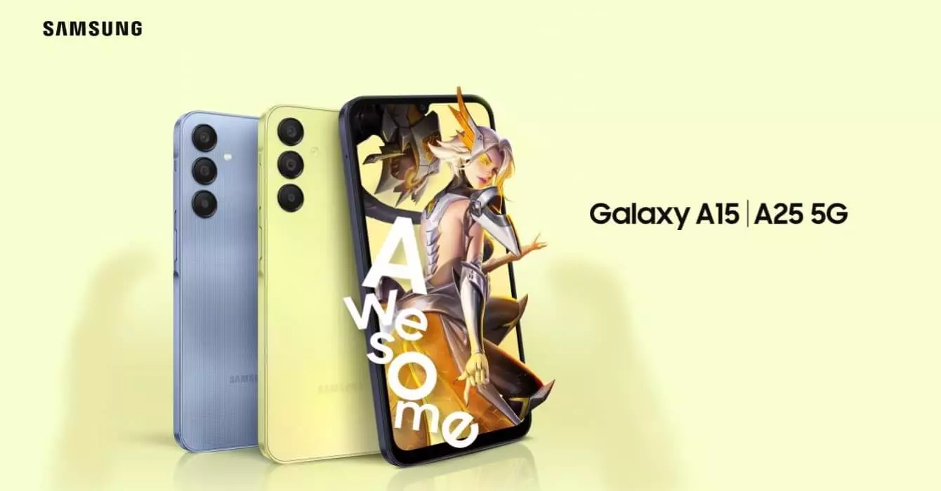 Samsung Galaxy A15 and Galaxy A25 5G launch vn.