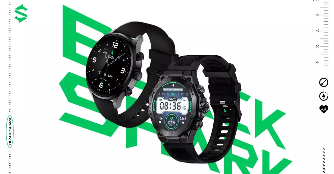 black shark s1 pro and s1 classic Watch launch price global.