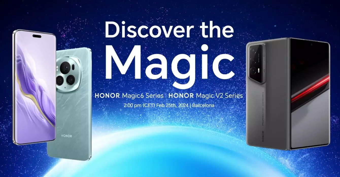 HONOR Magic6 Series and HONOR Magic V2 RSR global launch.