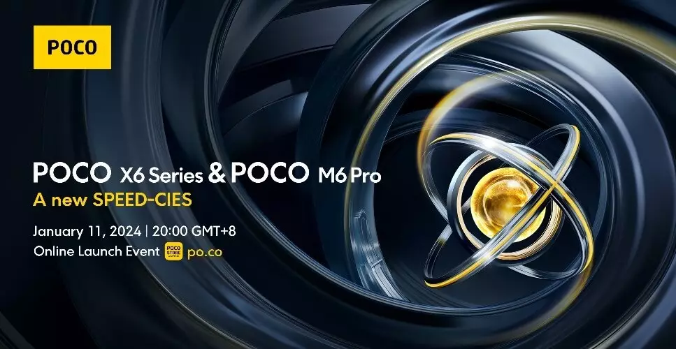POCO X6 Series launch date global.