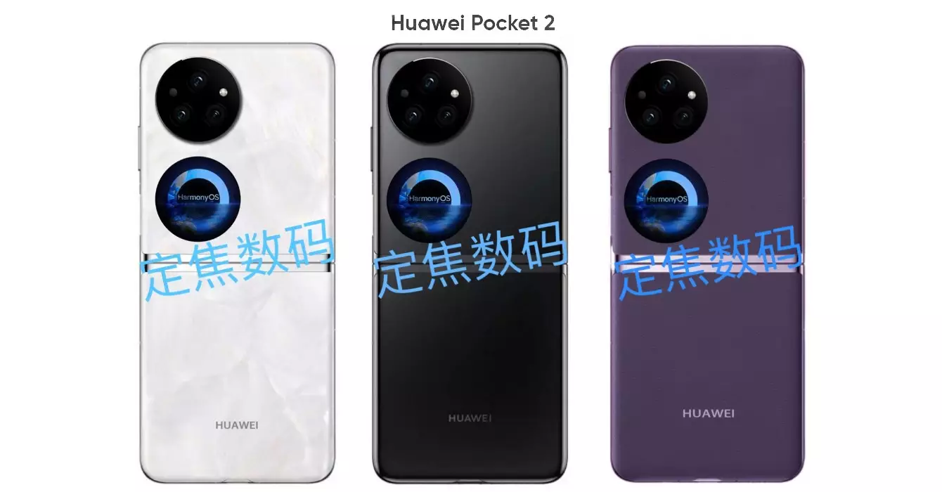 Huawei Pocket 2 image leak.