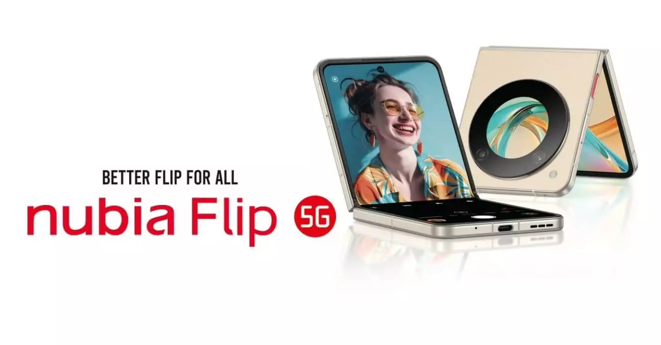 Nubia Flip 5G launch global.