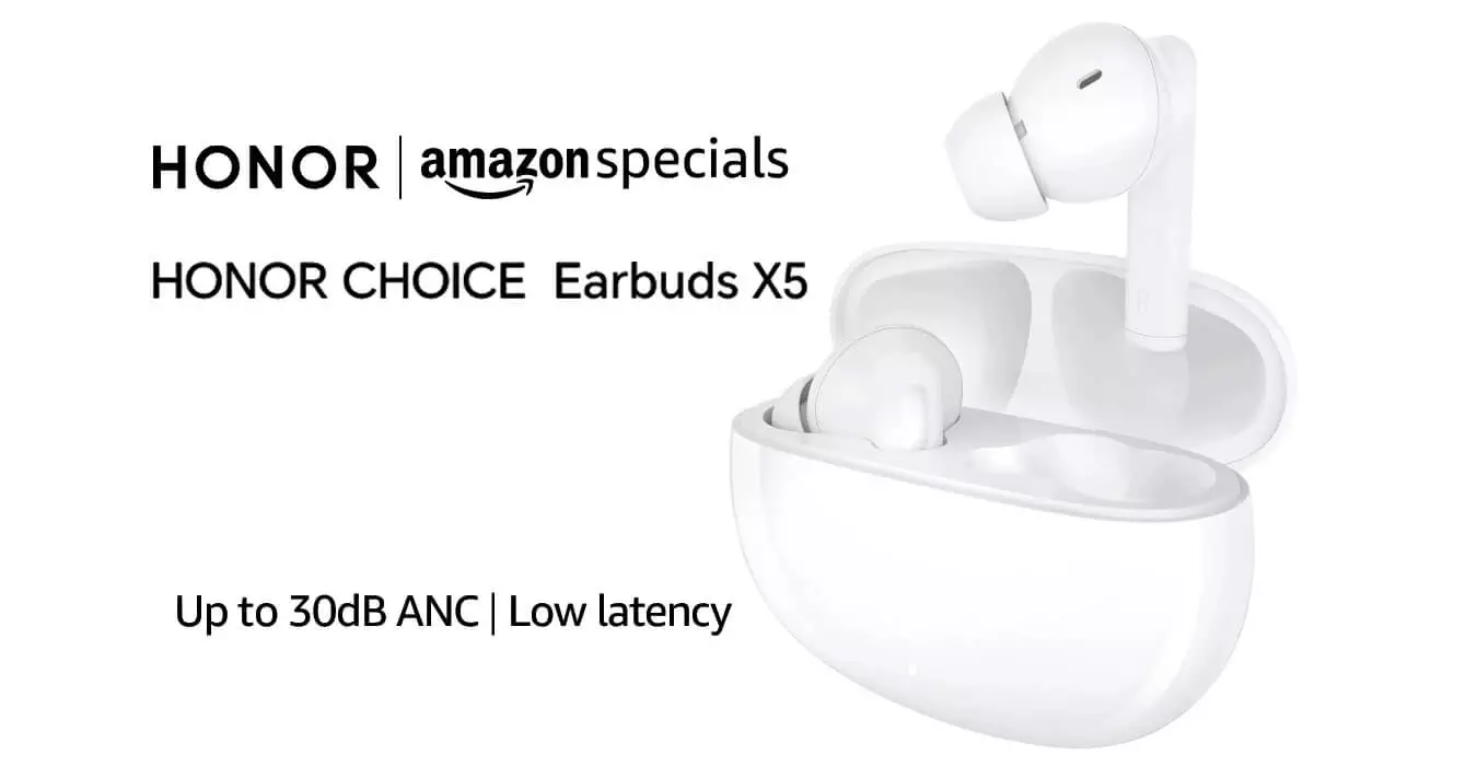 honor choice earbuds x5 launch India.