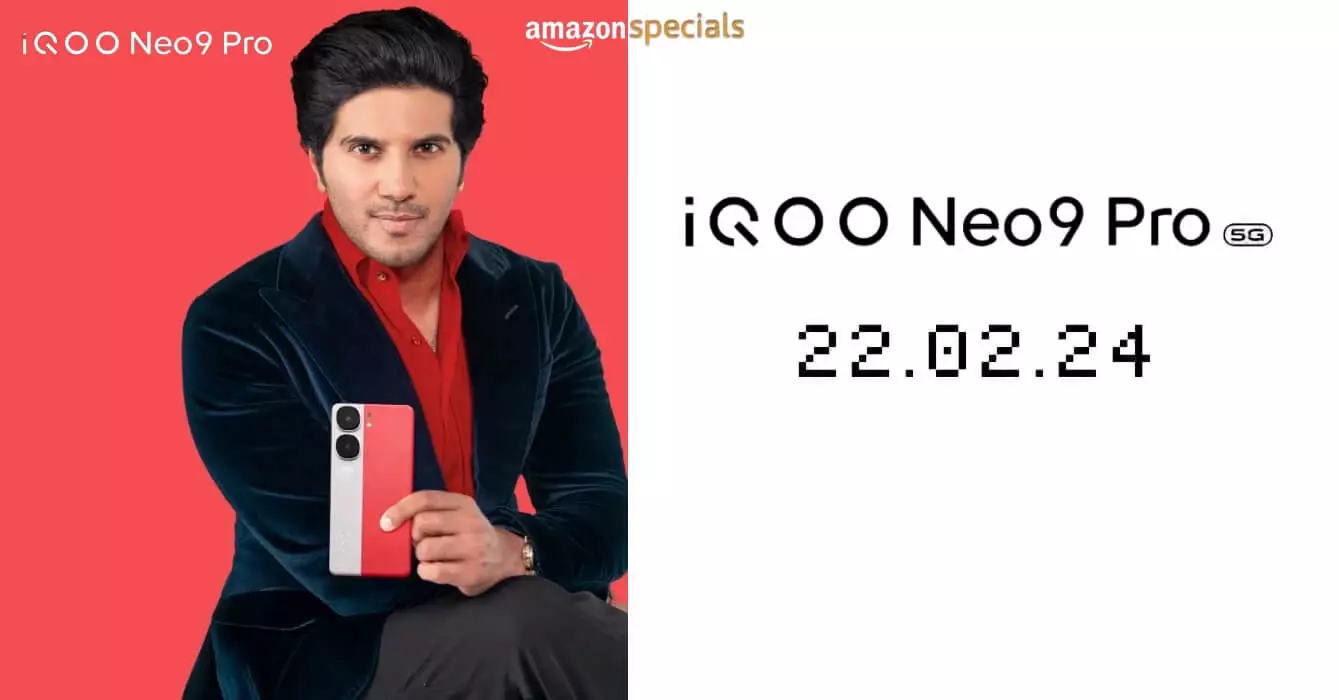 iQOO Collaborates with Dulquer Salmaan iQOO Neo 9 Pro Launch date India.