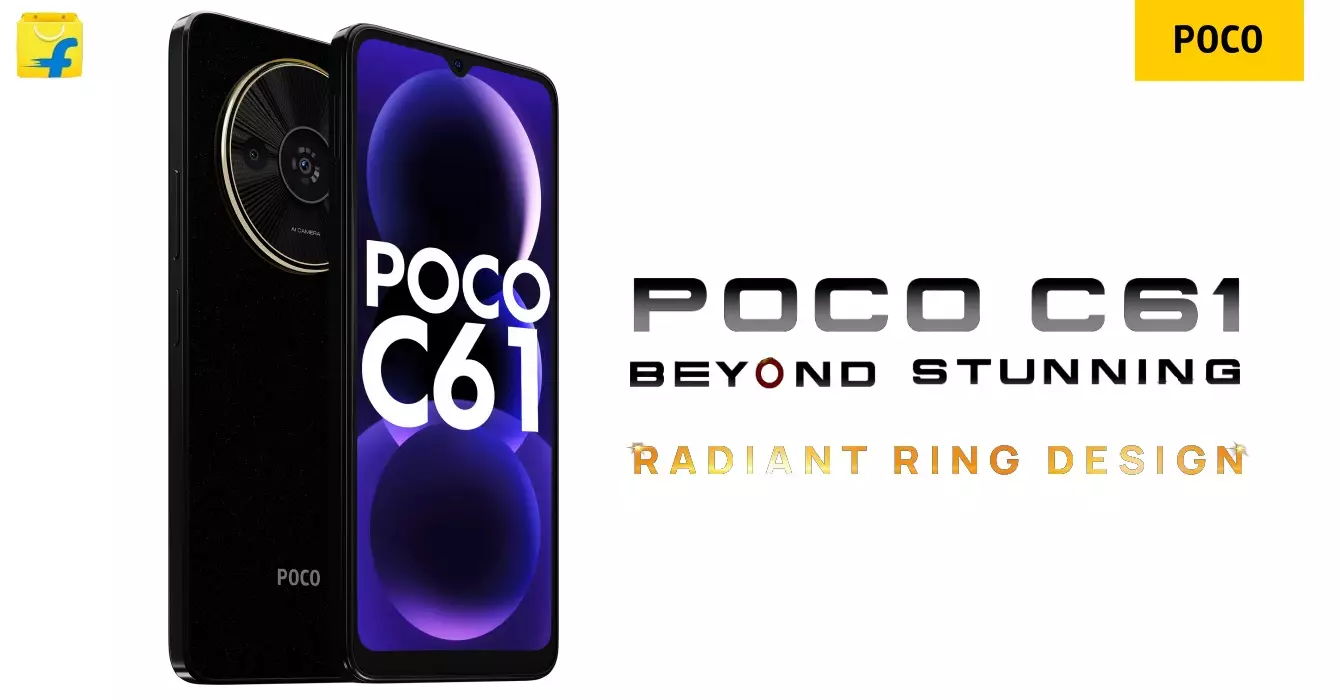 POCO C61 launch India.