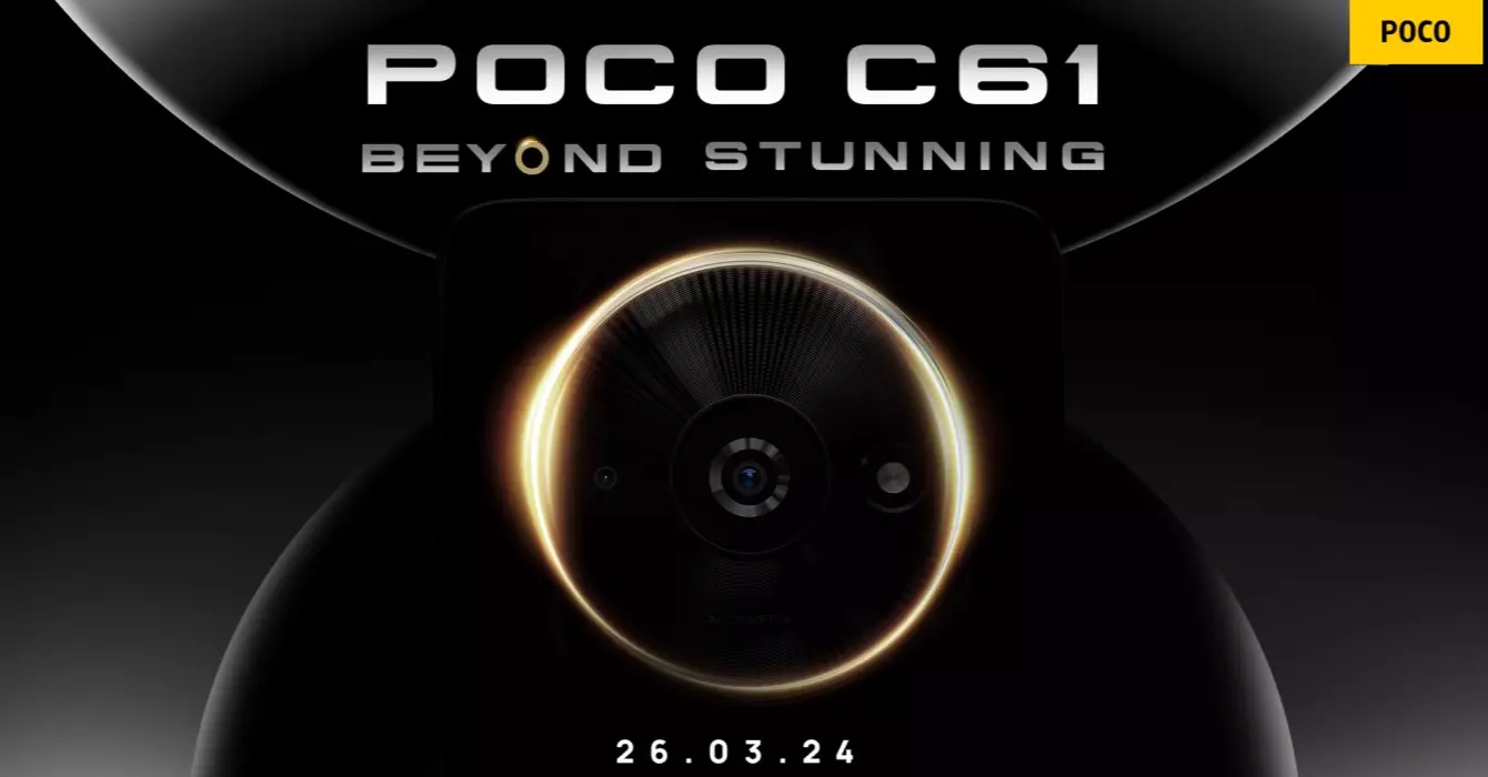POCO C61 launch date India.