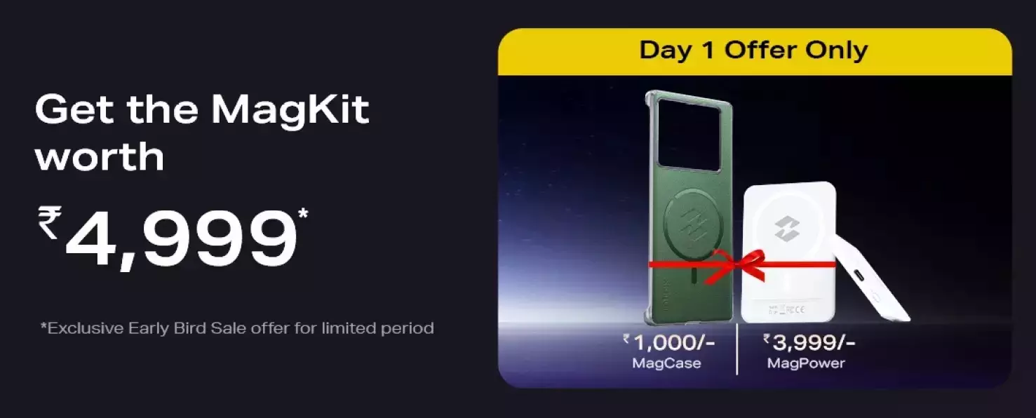 Infinix Note 40 Pro 5G early bird offer Magkit.