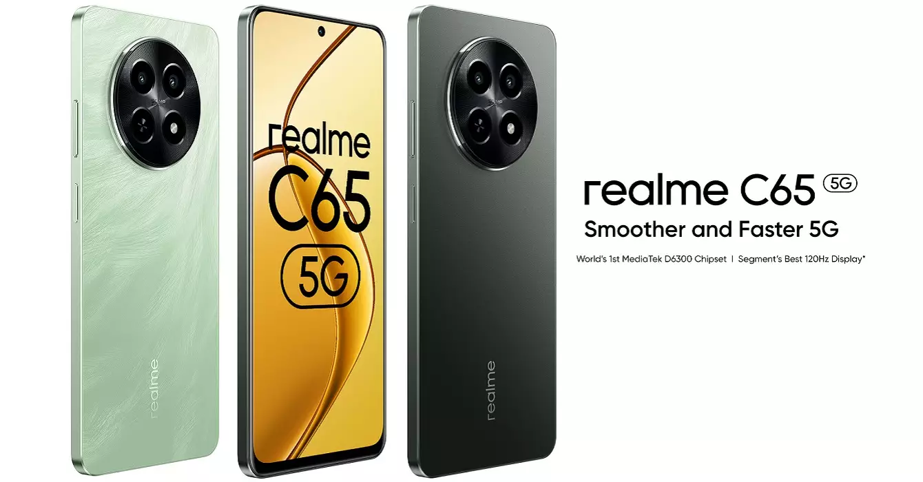 Realme C65 5G launch India.