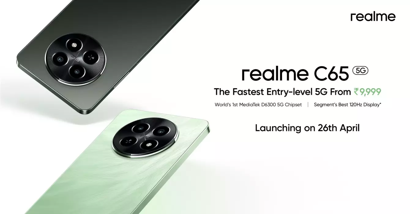 Realme C65 5G launch date.