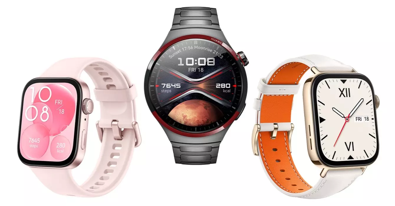 HUAWEI Watch 4 Pro Space Edition and Watch Fit 3 launch global.
