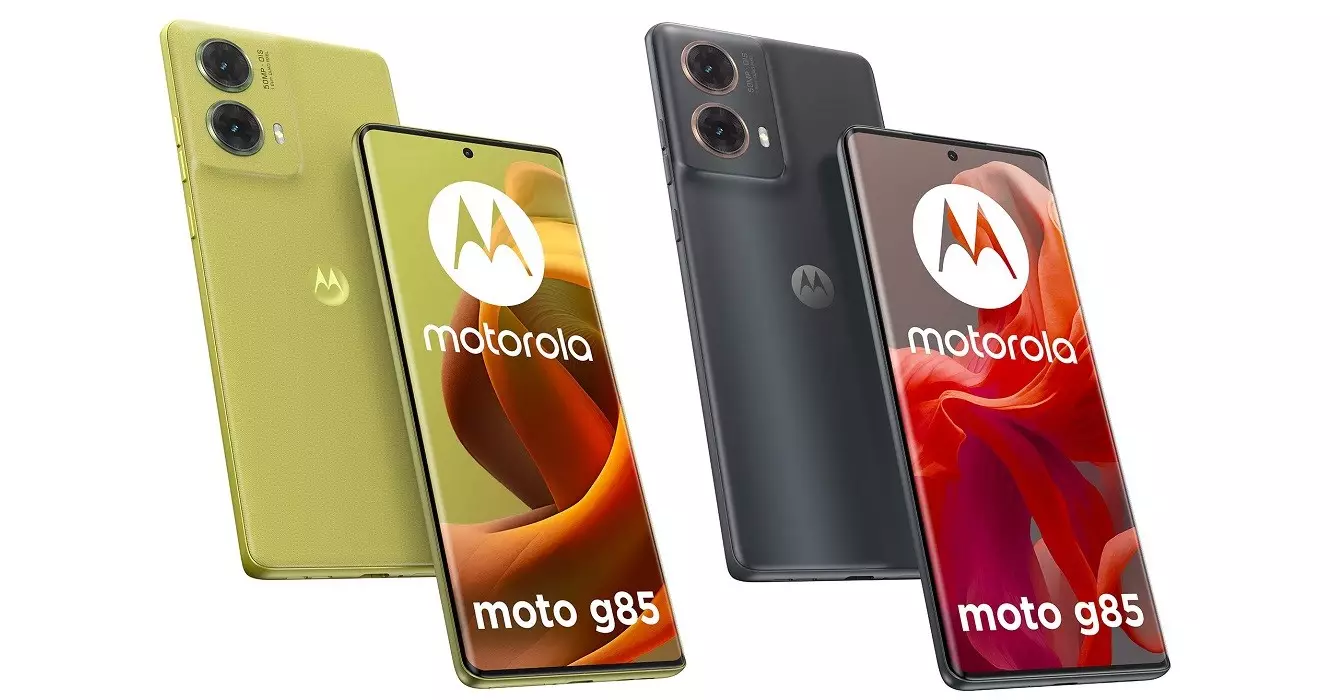 Motorola Moto G85 image specs leak.