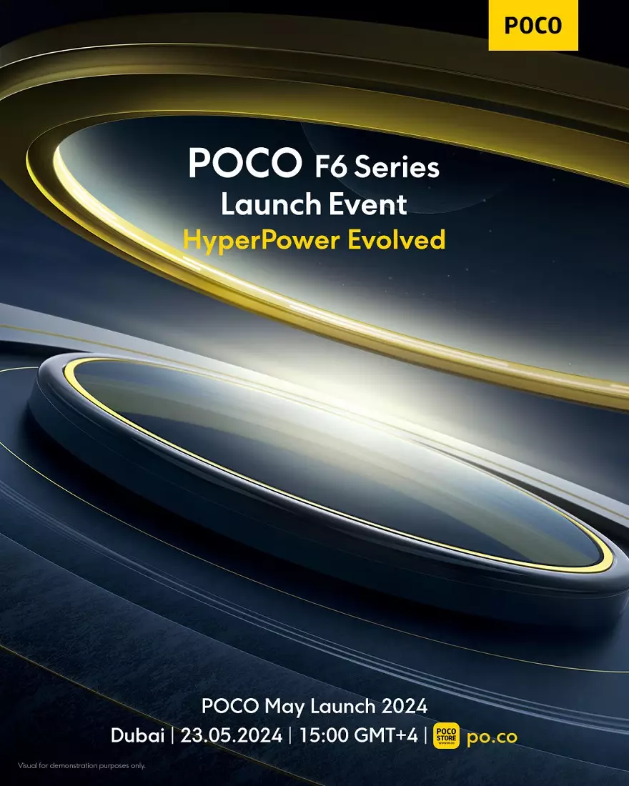POCO F6 and F6 Pro Global launch.