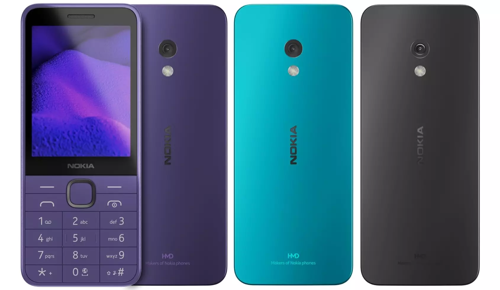 Nokia 235 4G 2024 colors India.