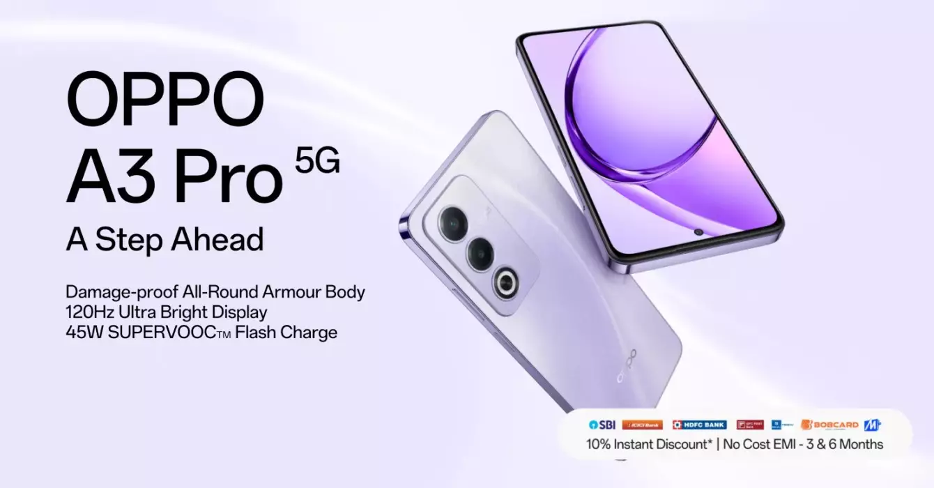 OPPO A3 Pro 5G launch India.