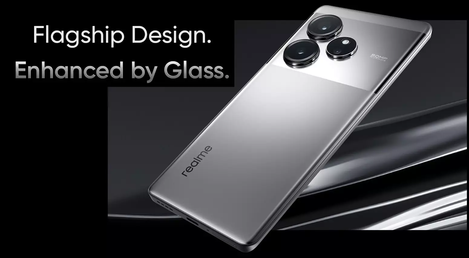 Realme GT 6 AI Glass back design.