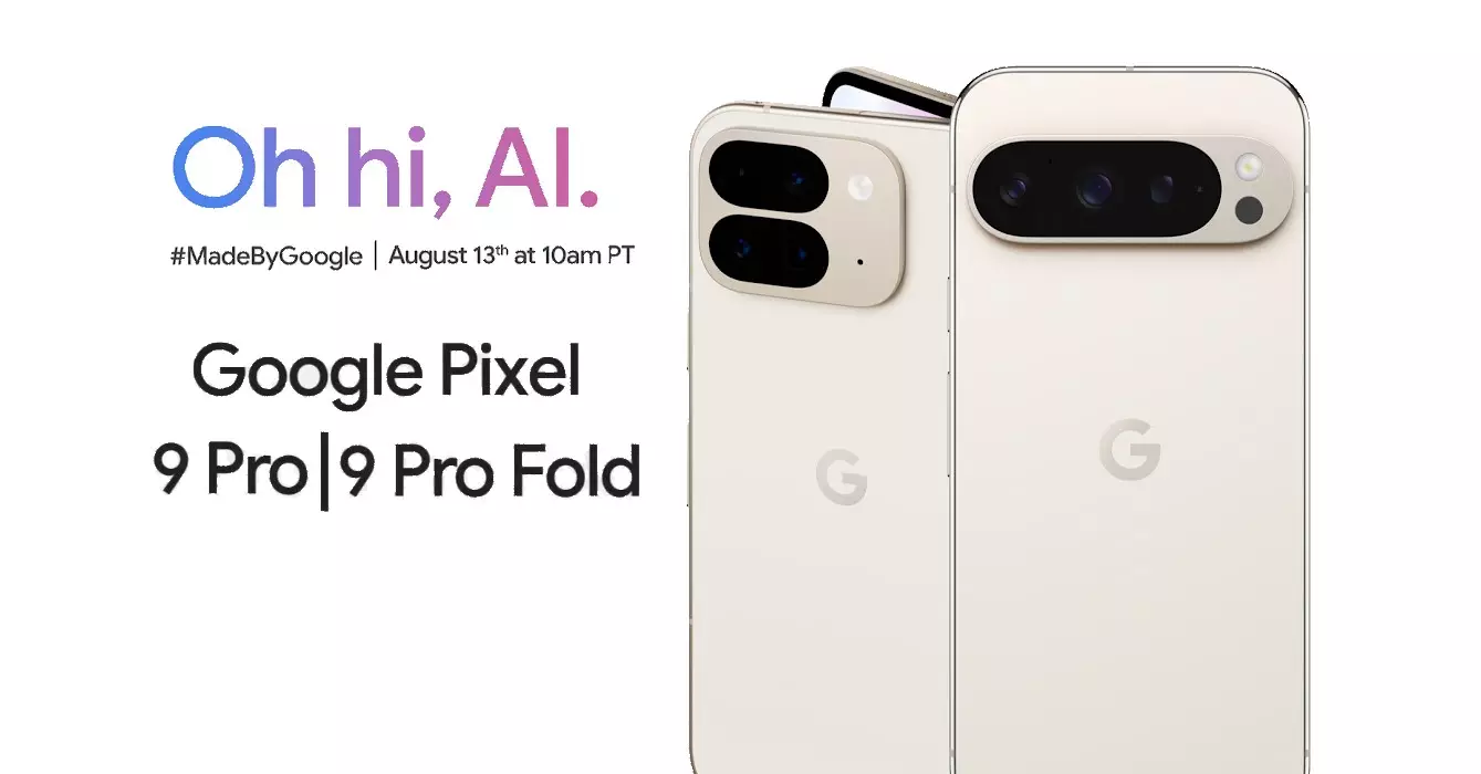 Google Pixel 9 Pro Fold and Pixel 9 Pro launch date teaser.