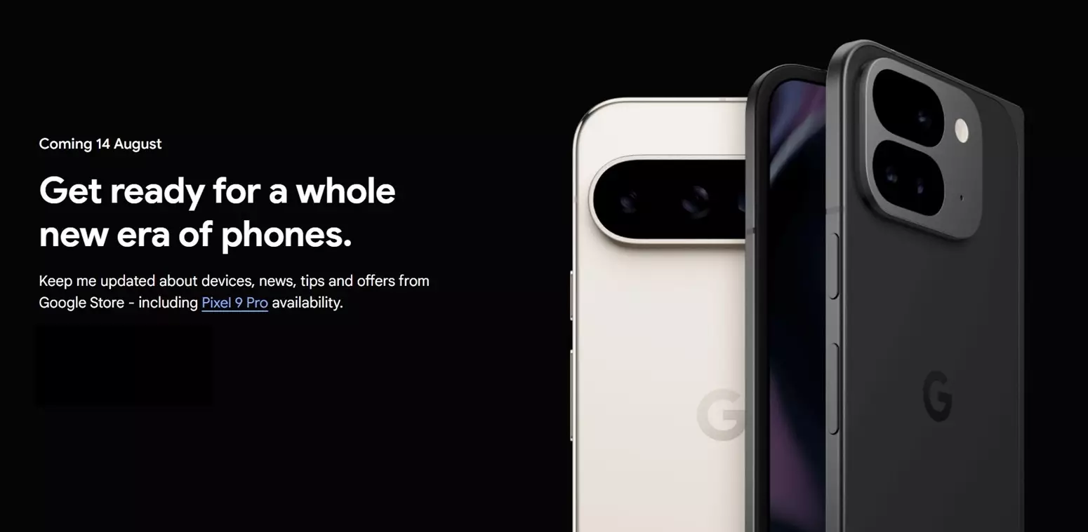 Google Pixel 9 and Pixel 9 Pro Fold launch date India teaser.