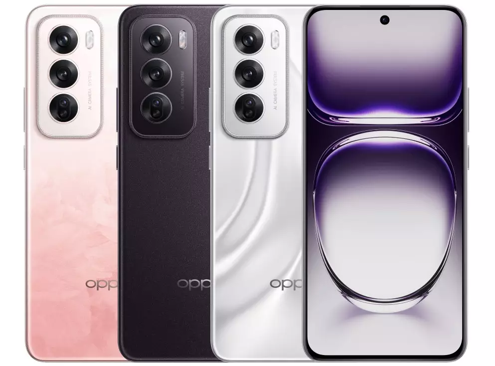 OPPO Reno 12 5G colors India.