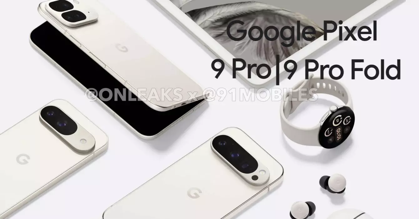 Pixel 9 Pro Promo leak image specs design.