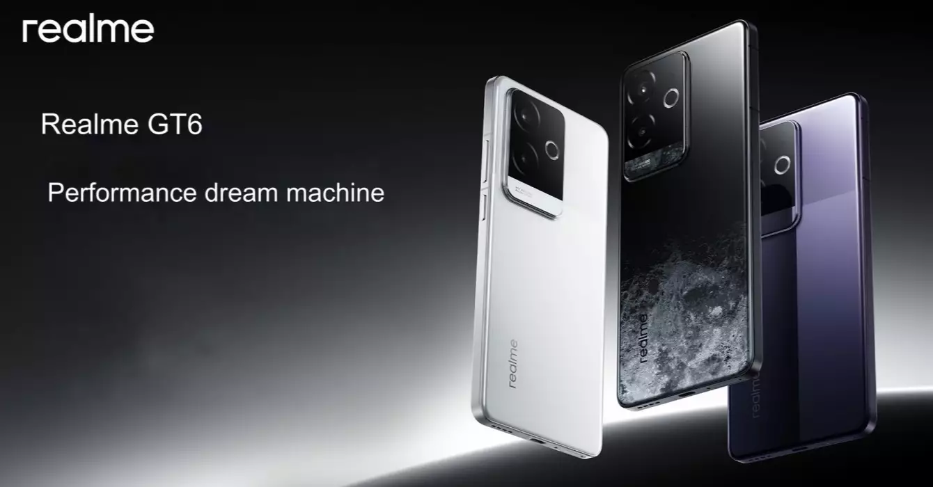 Realme GT6 launch cn.