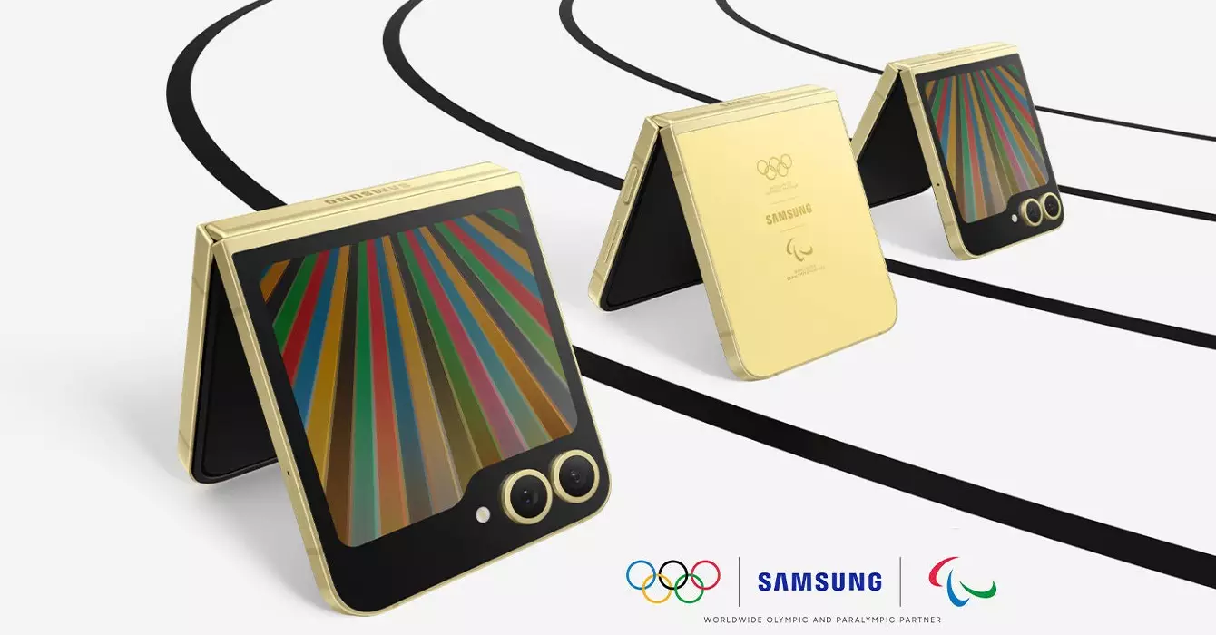 Samsung Galaxy Z Flip6 Olympic Edition launch global.