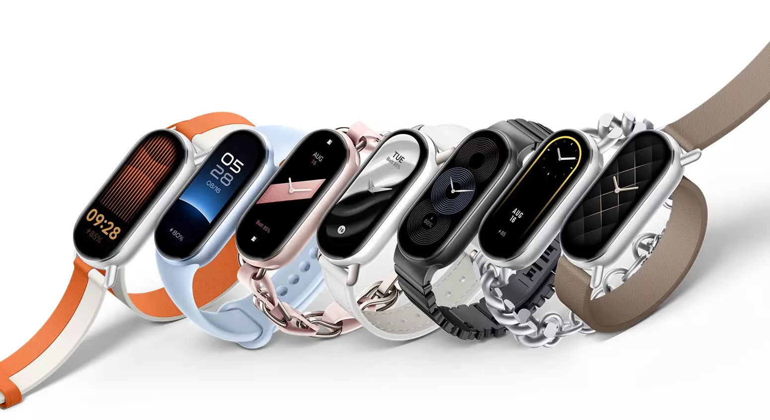 Xiaomi Smart band 9 colors cn.