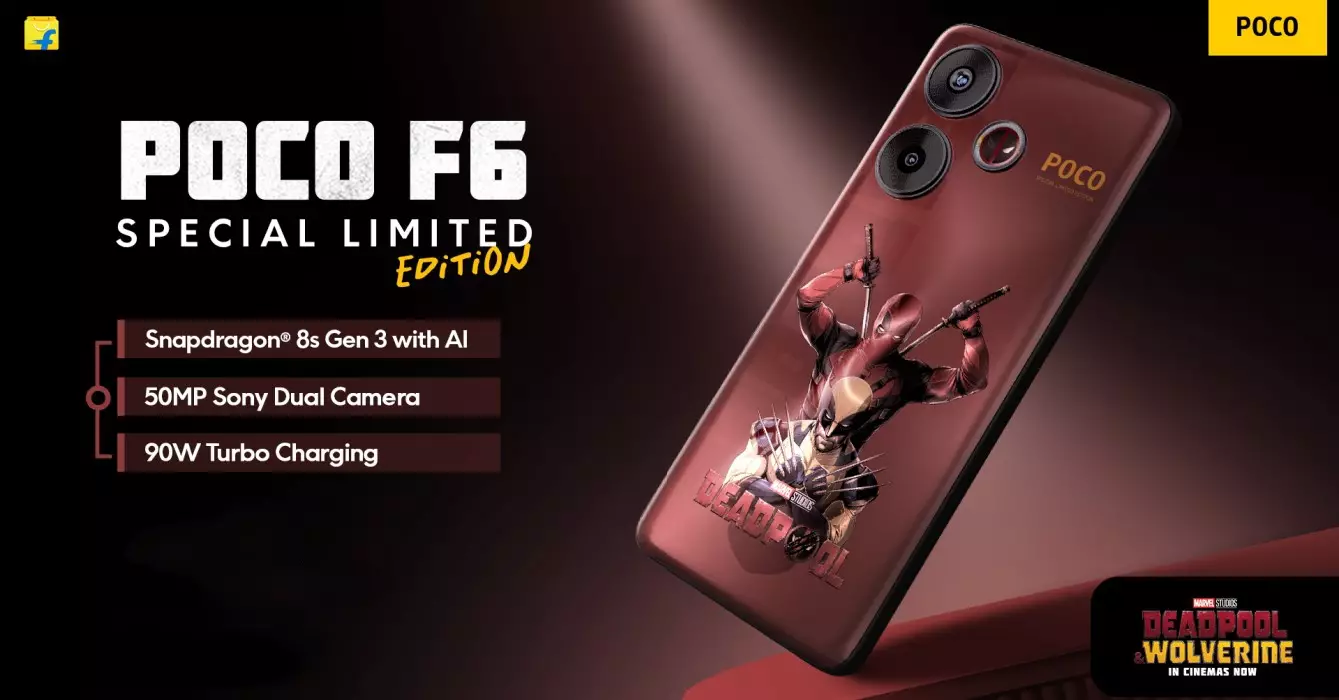 poco f6 deadpool edition launch india.