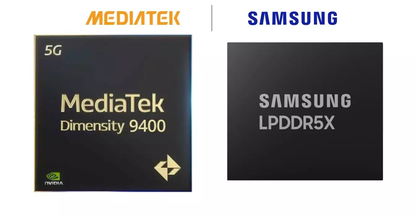 samsung lpddr5x ram dimensity 9400 test.