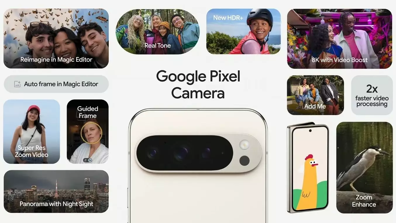 Google pixel 9 Pro XL and pixel pro camera features.